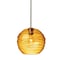Besa Lighting Wave 10 Cord Pendant, Amber, Satin Nickel Finish, 1x60W Incandescent 1TT-462782-SN - alternate 1